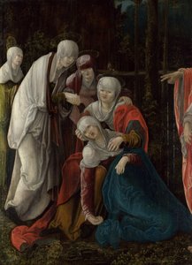Kristus tager afsked med sin mor, ca. 1520