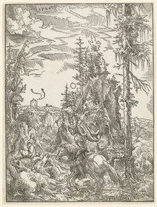 Saint George dræber dragen af Wolf Huber
