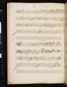 Adagio og fuga i c-mol, K. 546, Add. 28996, f.10v af Wolfgang Amadeus Mozart