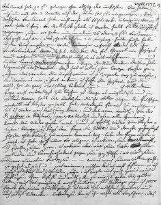 Brev fra W. A. ​​Mozart. 24. oktober 1777 af Wolfgang Amadeus Mozart
