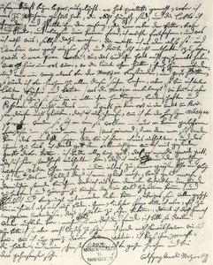 Autografbrev fra Mozart