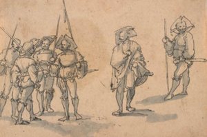 Seks lansquenets af Wolfgang Huber