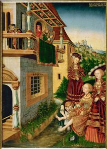 David og Bathseba (maleri på lindetræ)