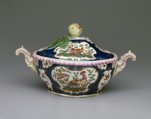 Tureen, c.1780dani af Worcester Porcelain Manufactory