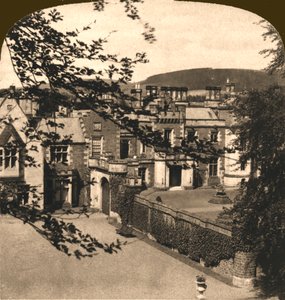 Abbotsford, Sir Walter Scotts hjem, Skotland, 1896. af Works and Sun Sculpture Studios
