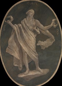 En dyd, muligvis patriotisme, 1760. af Workshop of Giovanni Battista Tiepolo