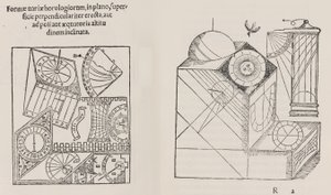 Kronograf, efter forrige udgave af Sebast. Munster, 1533. af Workshop of Hans Holbein the Younger