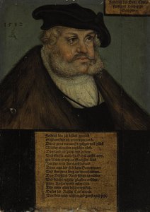 Frederik III (1463-1525), den Vise, kurfyrste af Sachsen af workshop of Lucas Cranach the Elder