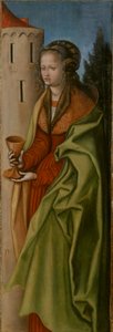 Tysk: Hl. Barbara St Barbara af workshop of Lucas Cranach the Elder