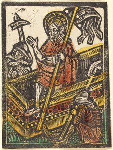 Opstandelsen af Workshop of Master of the Aachen Madonna