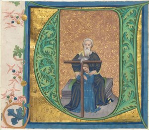 Treenigheden af Workshop of Master of the Gerona Martyrology