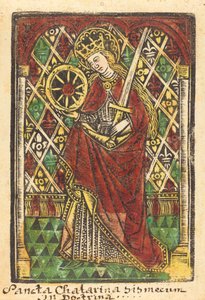 Sankt Catherine af Workshop of Master of the Protective Saints of Cologne