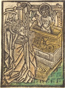 Saint Gregory, ca. 1480. af Workshop of the Master of the