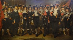 Officerer og vagter fra oberst Herman Herbertsz