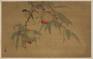 Fugl, frugt og blomster