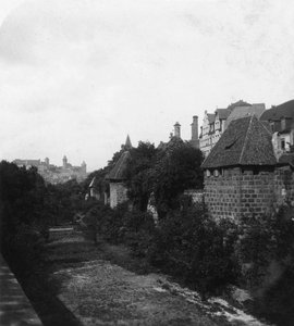 Nürnberg Slot, Nürnberg, Tyskland, omkring 1900-tallet. af Wurthle and Sons
