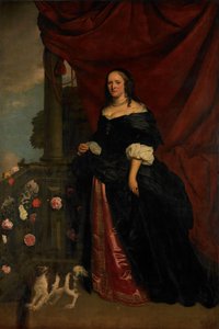 Portræt af en kvinde, sandsynligvis Sophia Anna van Pipenpoy (ca. 1618-70), grevinde af Schellart