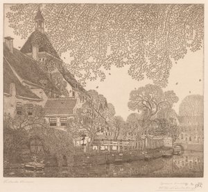 Faldende blade, Amersfoort af Wynand Otto Jan Nieuwenkamp