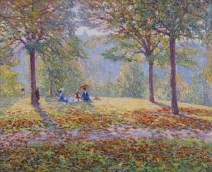 The Picnic (olie på lærred)