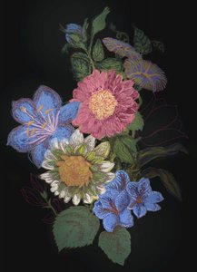 Farverigt blomsterarrangement af XHOZUCAN