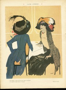 Illustration af Xavier Gose (1876-1915) i Le Lire
