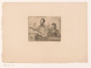 To musikere af Xavier Mellery