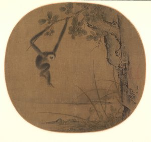 Swinging Gibbon, slutningen af 1100-tallet- 1. kvartal 1200-tallet. af Xia Gui