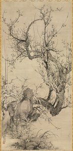 Blommer, bambus og orkidé, 1834.