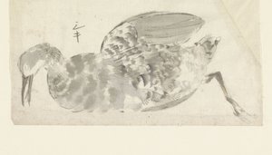 død vandfugl af Yamamoto Shinryo Baiitsu (possibly)