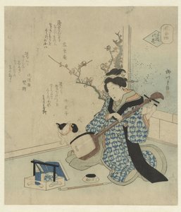 Geisha Tuning hendes Shamisen