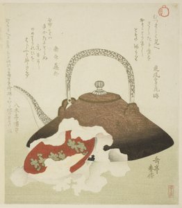 Nytårs-sake af Yashima Gakutei