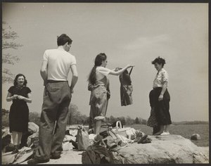 [Klassens picnic] af Yasuo Kuniyoshi