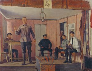 Indkaldelse af landsbyudvalg af Yefim Cheptsov