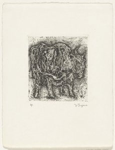 Stier af Yo Sugano (signed by artist)