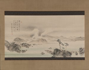 Mount Fuji, 1800-tallet. af Yokoi Kinkoku