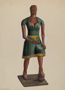 Cigarbutik indisk, 19351942. af Yolande Delasser