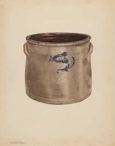 Crock, sandsynligvis 19371938. af Yolande Delasser