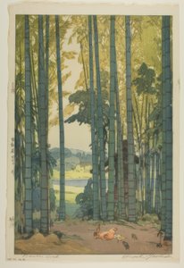 Bambus træ af Yoshida Hiroshi