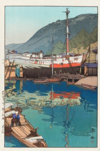 Das Binnenmeer af Yoshida Hiroshi