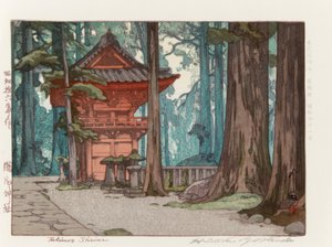 Takinoo-helligdommen af Yoshida Hiroshi