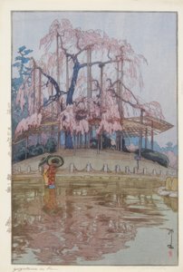 Forårsregn af Yoshida Hiroshi