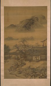 Foråret ankommer til Han-paladset 漢宮春曉圖 af Yuan Jiang