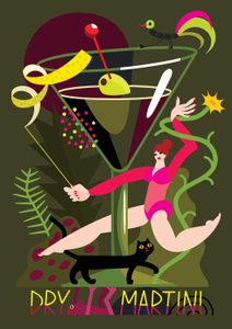 Dry Martini, 2017 af Yulia Drobova
