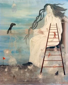 Ohne Titel (Die Gigantin) von Yves Tanguy