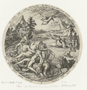 Europas røveri af Zacharias Dolendo (attributed to)