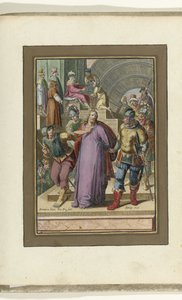 Kristus førte bort foran Pilatus Passion of Christ (serietitel) af Zacharias Dolendo