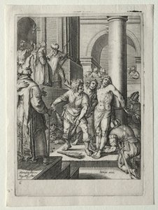 Passionssæt:  Kristi flagellation af Zacharias Dolendo