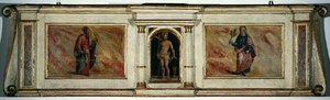Alterpræddella fra San Barnaba-kirken (tempera på panel) af Zanobi Poggini