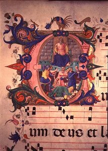 Missal 515 f.13v The Massacre of the Innocents, fra en korbog udført før 1449 (for detaljer se 88910-11)
