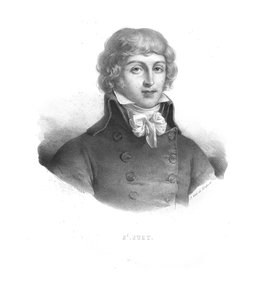 Louis Antoine de Saint-Just, 1824.
